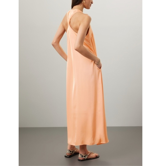 Rosetta Getty Twist Back Shift Dress Sz 10 - Picture 3 of 8